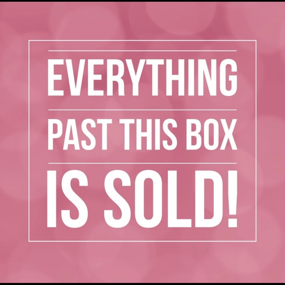 Everything below this box is sold 💰